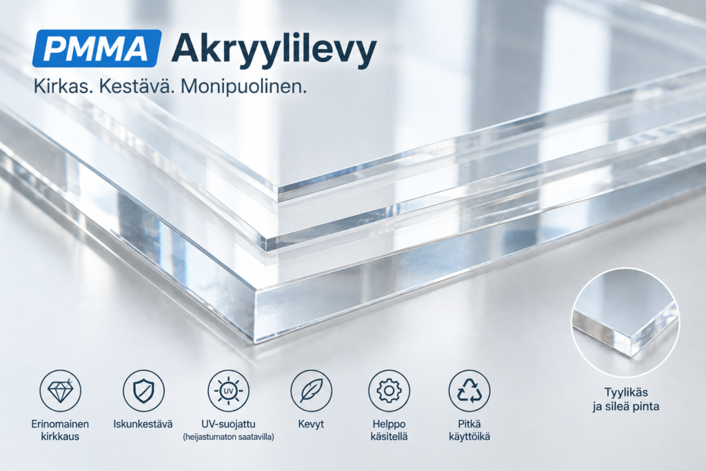Akryyli vai polykarbonaatti? www.muovinet.com